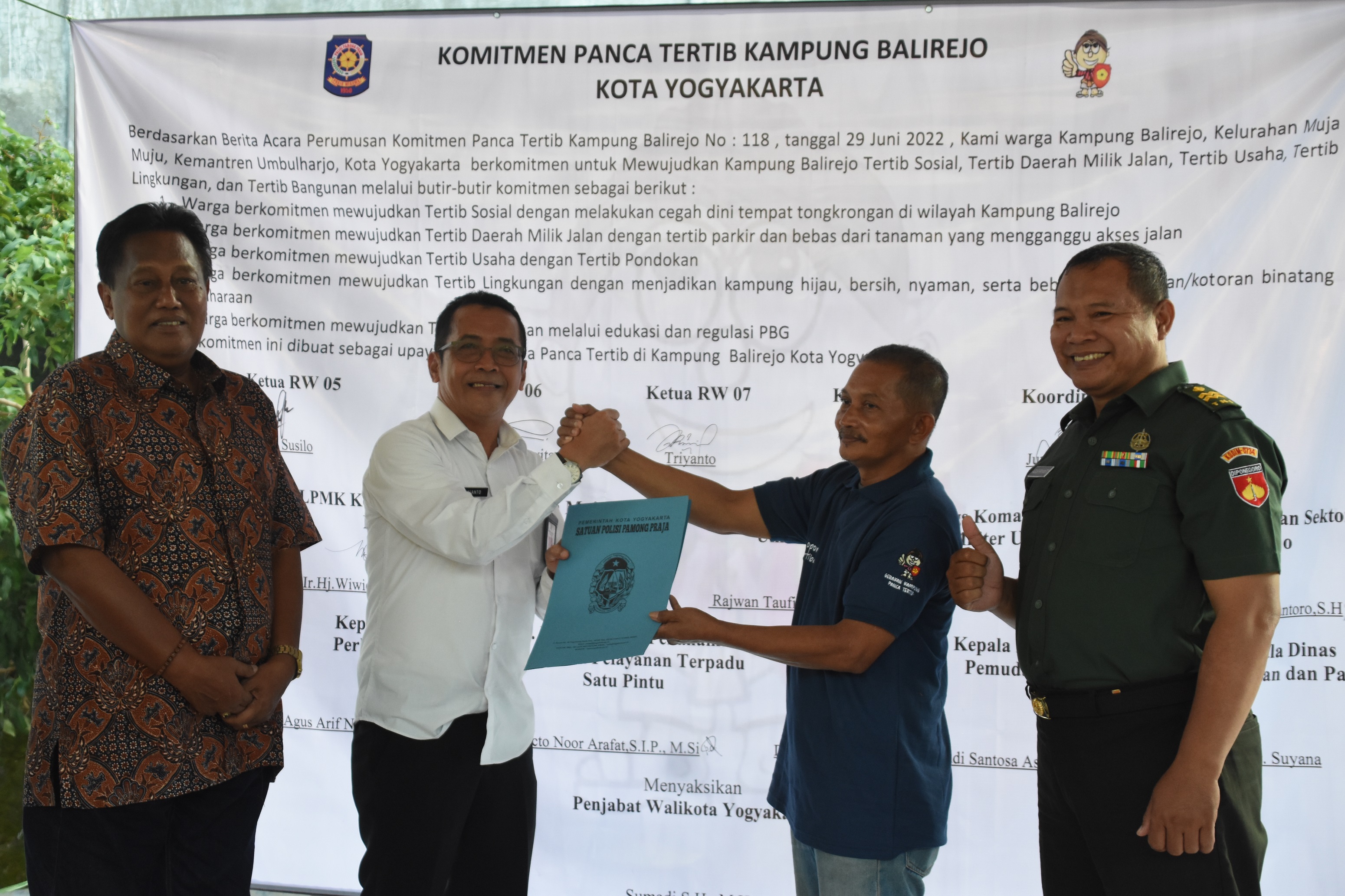 Tertib Sosial Kampung Balirejo Cegah Kenakalan Remaja