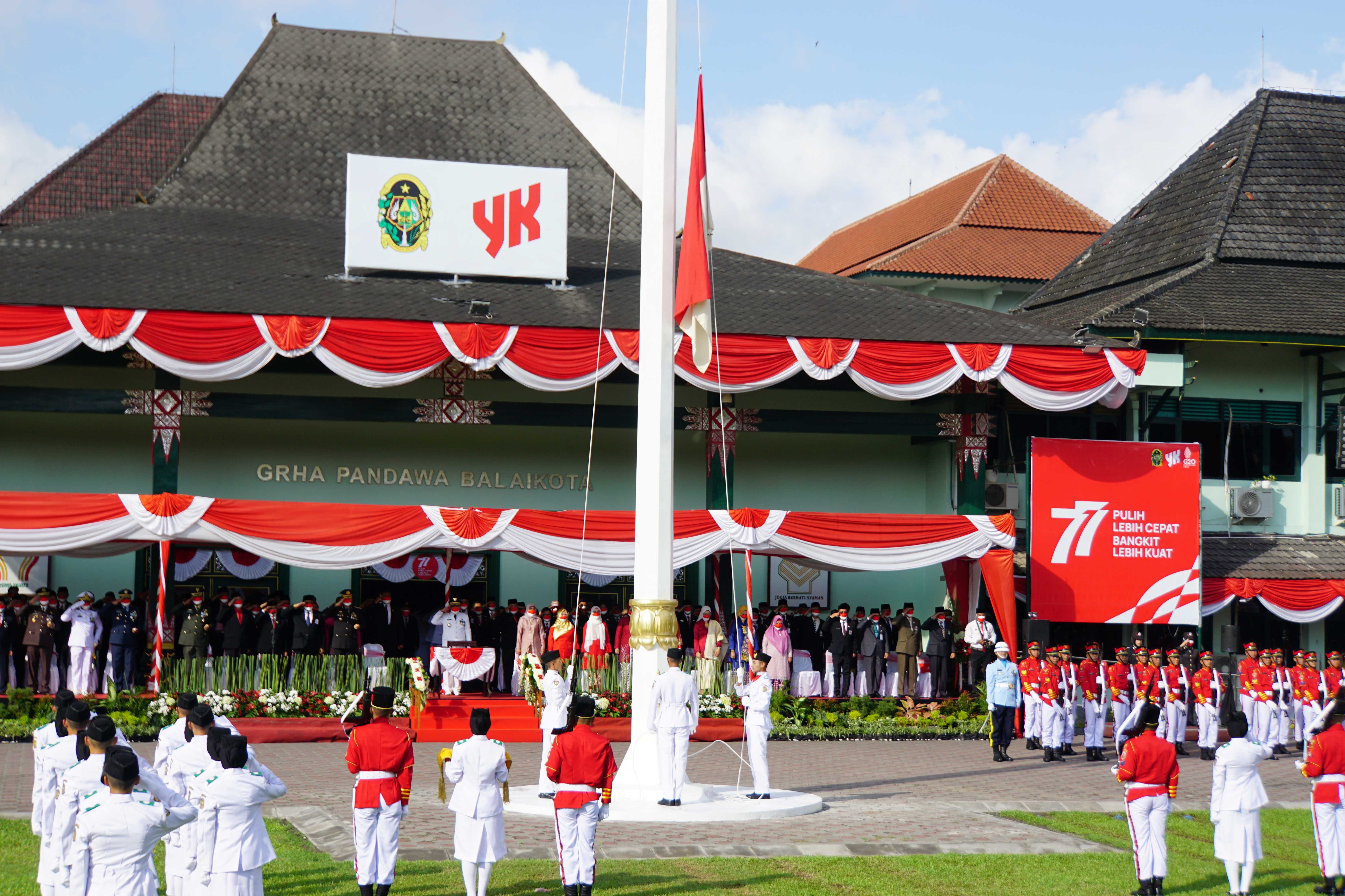 77 Tahun RI Refleksi Bersatu Bangkit dari Pandemi   