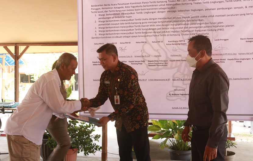 Kampung Panca Tertib Sarana Penanaman Nilai Ketaatan Hukum