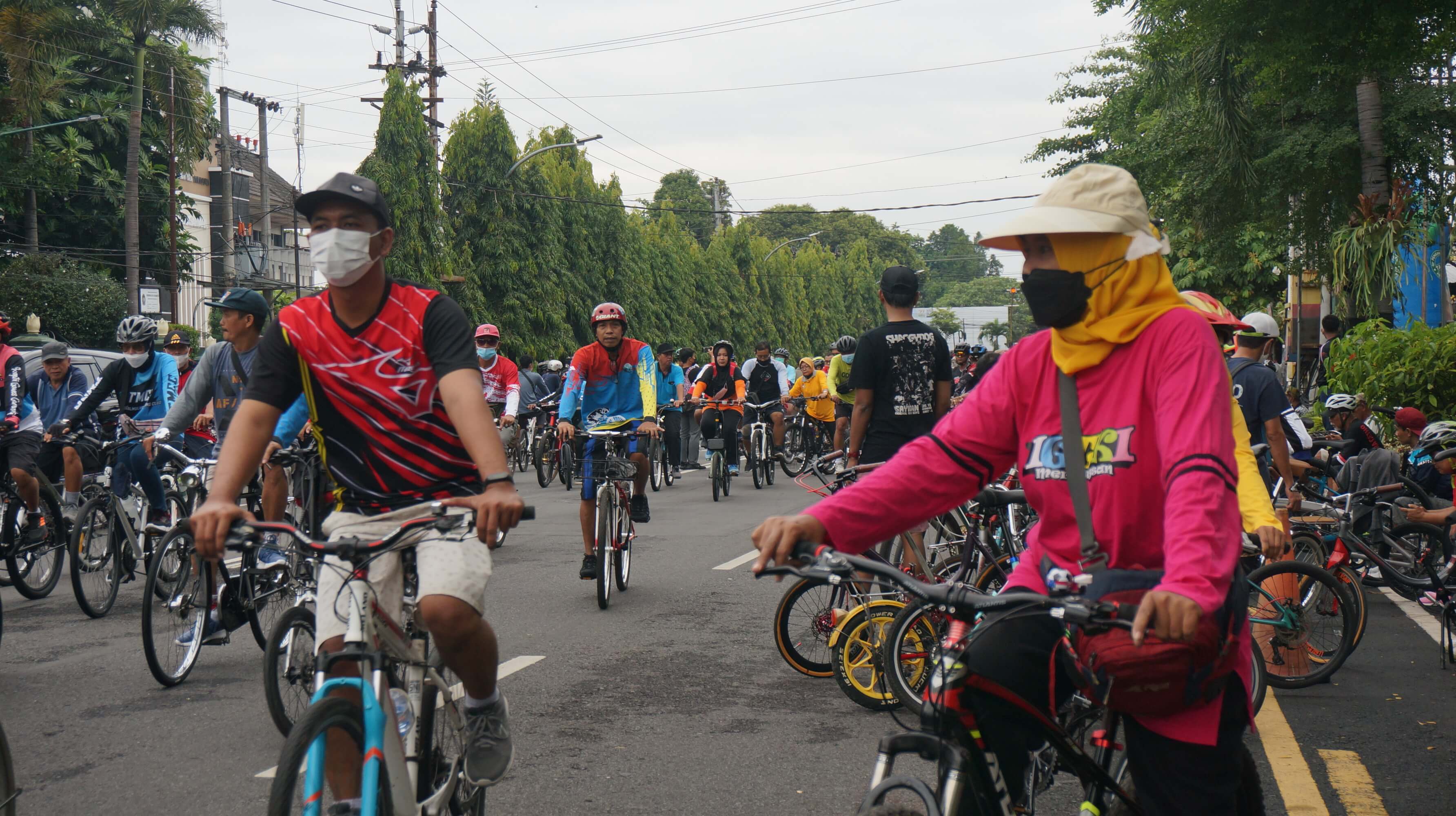 Semangat Ribuan Pesepeda Semarakkan Yogowes