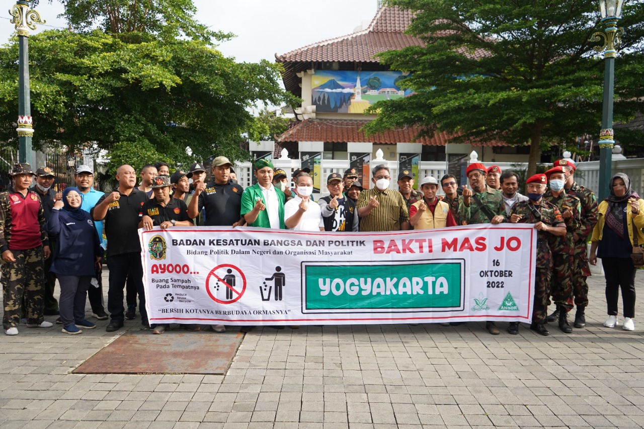 Bakti Mas Jo Kolaborasi Masyarakat dan Pemkot Yogya Jaga Kebersihan