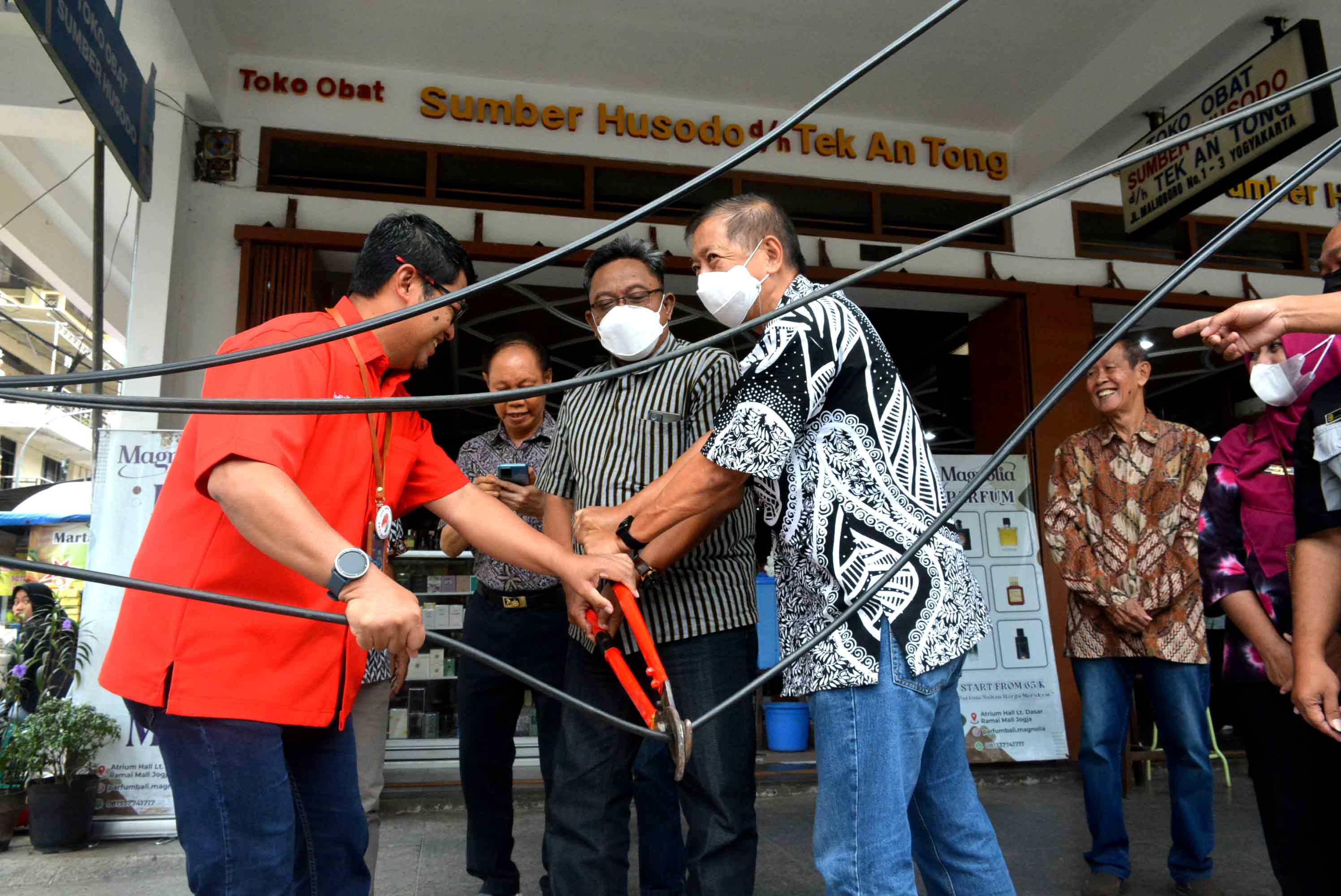 Libur Nataru Malioboro Rapi dan Bersih dari Kabel