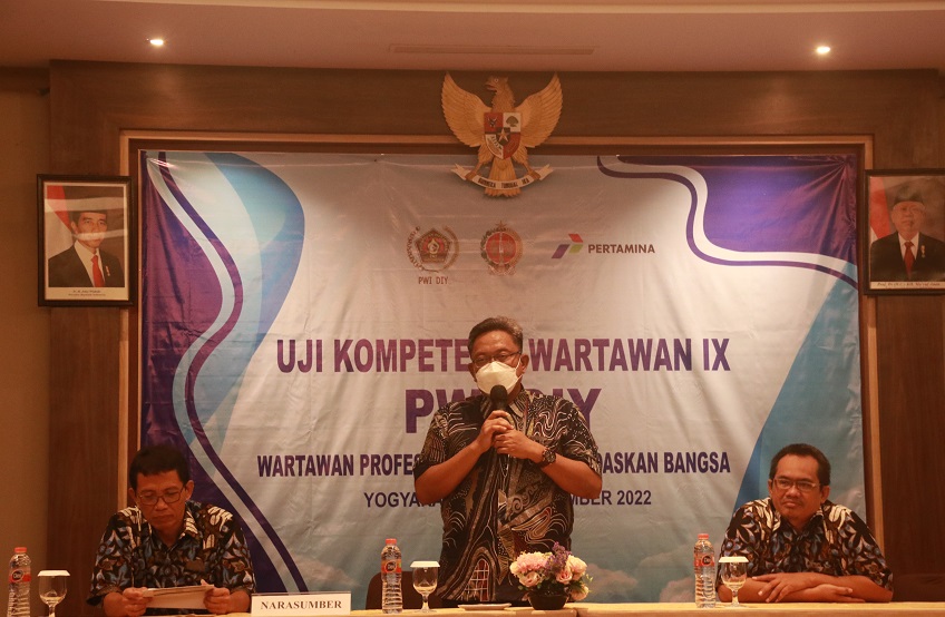 Sekda Kota Yogya Buka Uji Kompetensi Wartawan