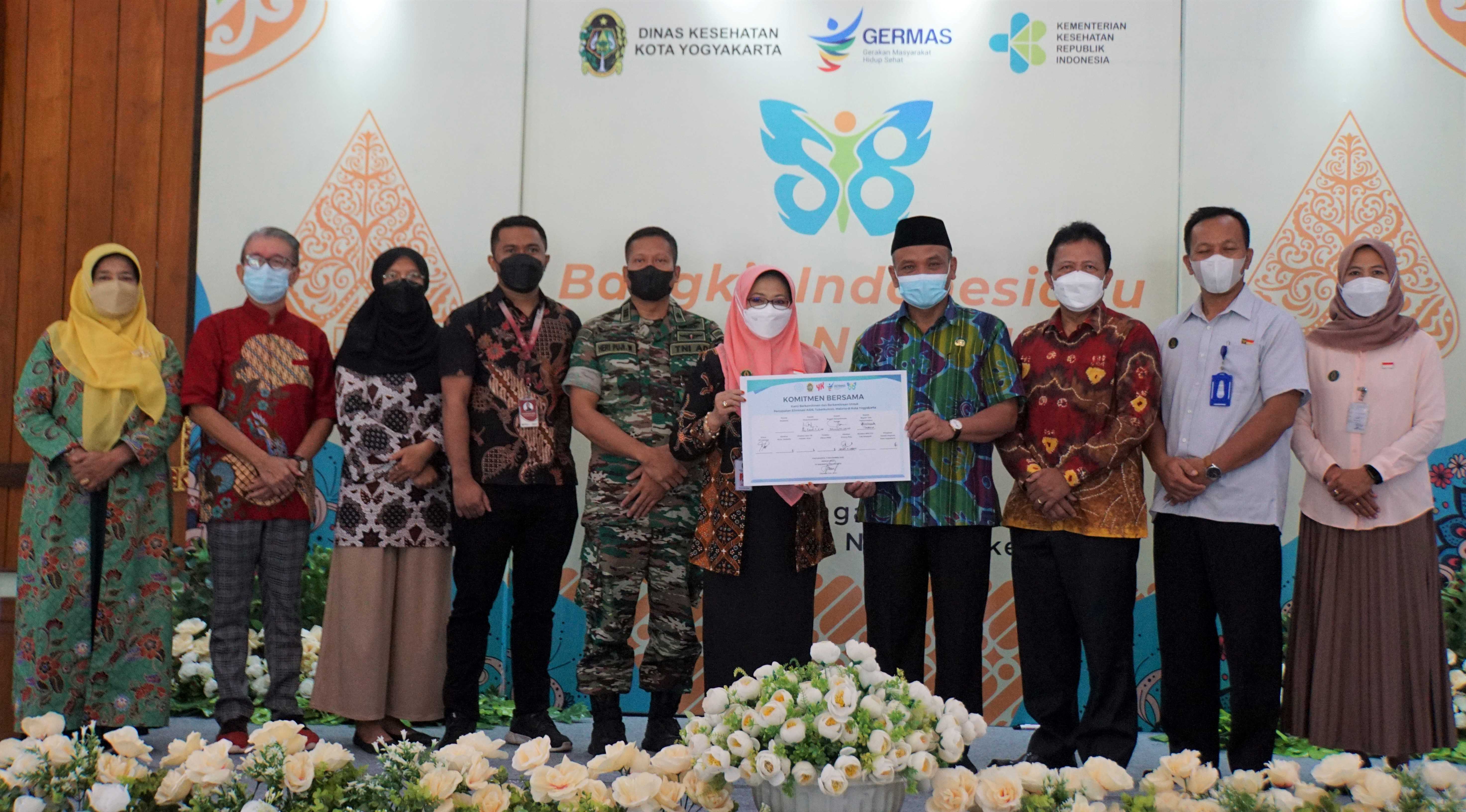 Pemkot Yogya Gandeng Pihak Terkait Eliminasi Aids TB dan Malaria   