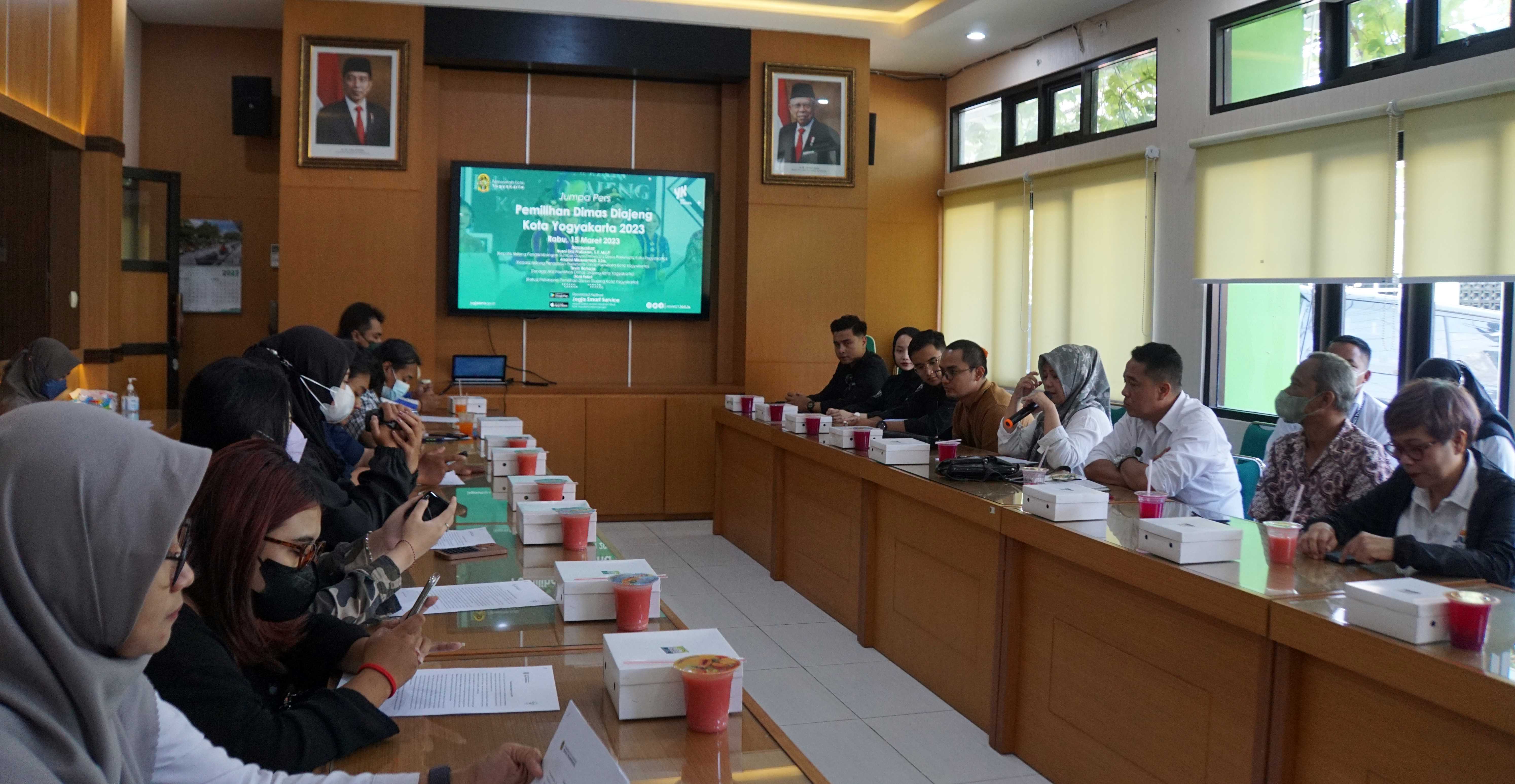 Gelar Pemilihan Dimas Diajeng Kota Jogja 2023   