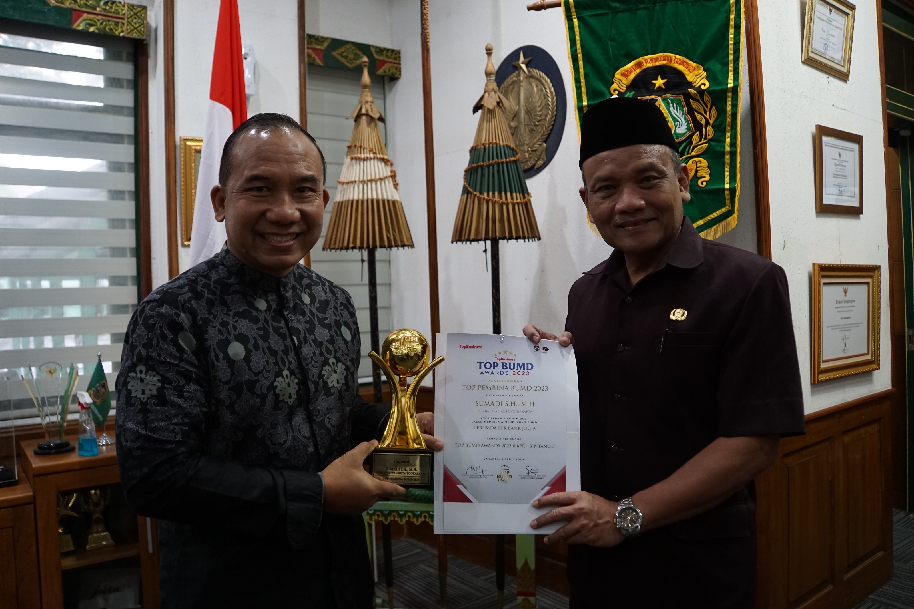 BPR Terbaik Kedua, Bank Jogja Dukung Kemajuan Inklusi Keuangan Daerah