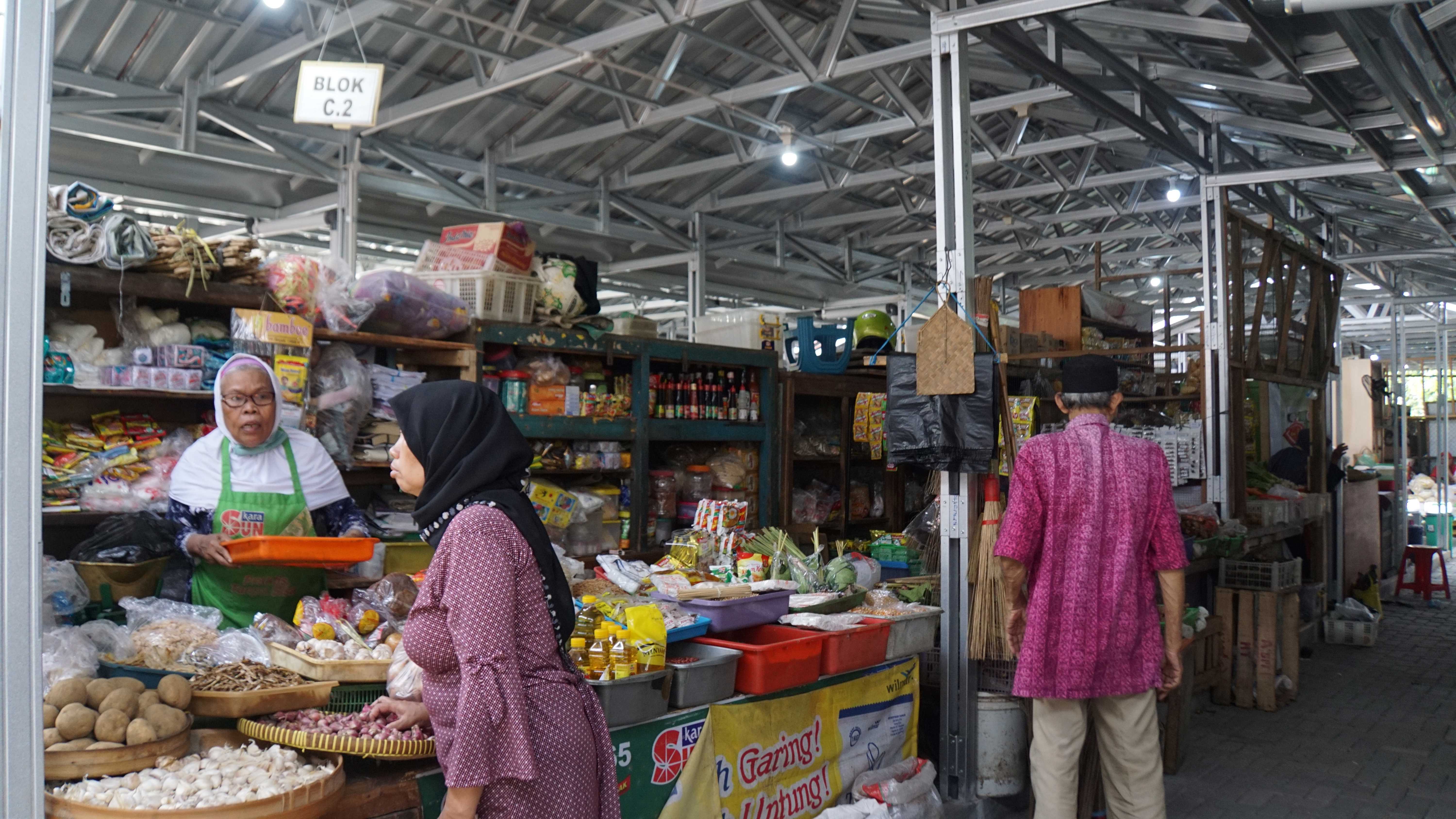 Pemkot Yogya Berlakukan Retribusi 50 Persen Bagi Pedagang Pasar Sentul 