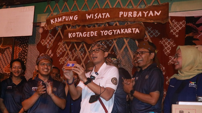 Menparekraf Nyatakan Kamwis Purbayan Desa Wisata Kelas Dunia