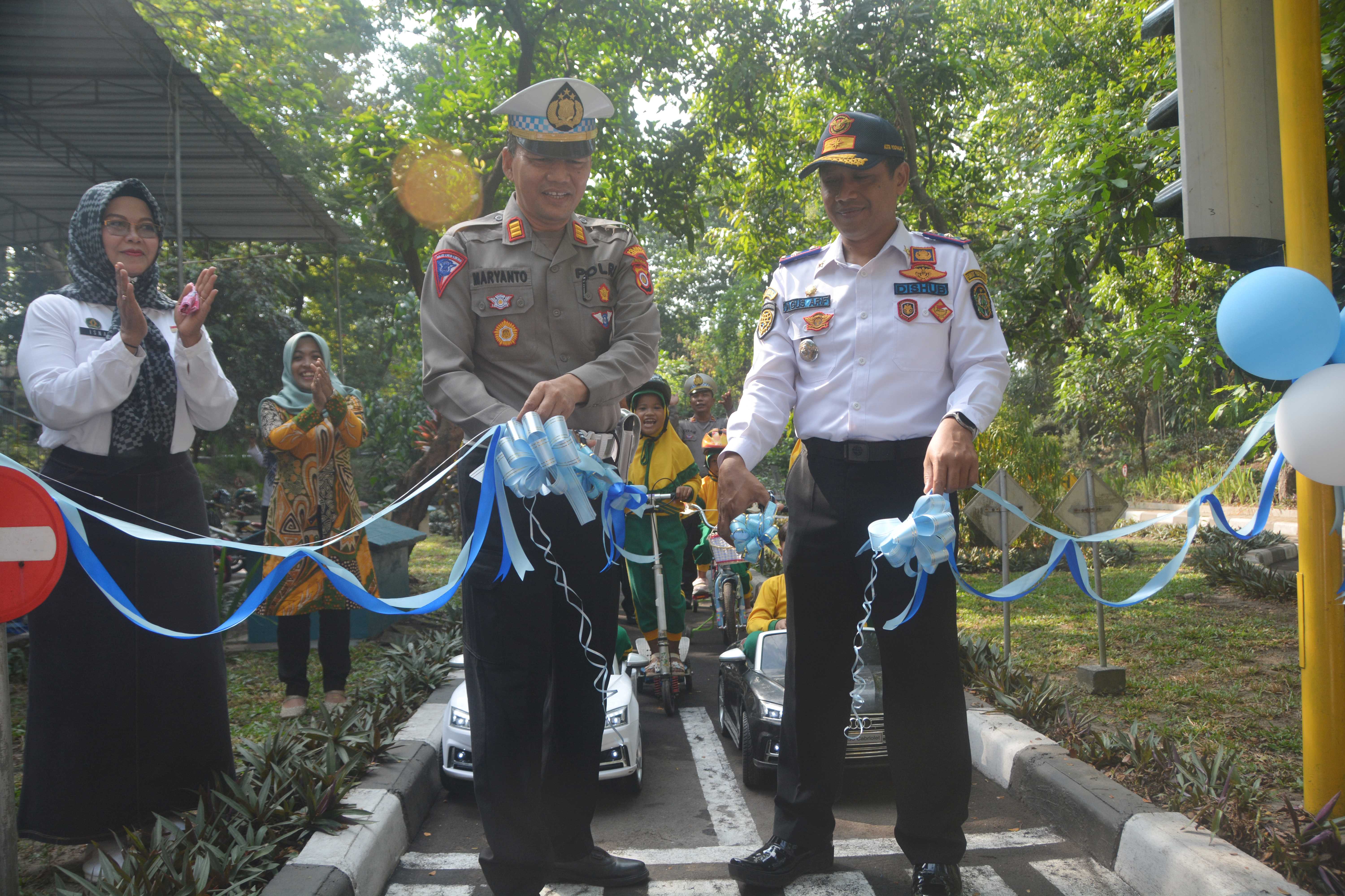 Taman Edukasi Lalu Lintas Yogya Kembali Dibuka   