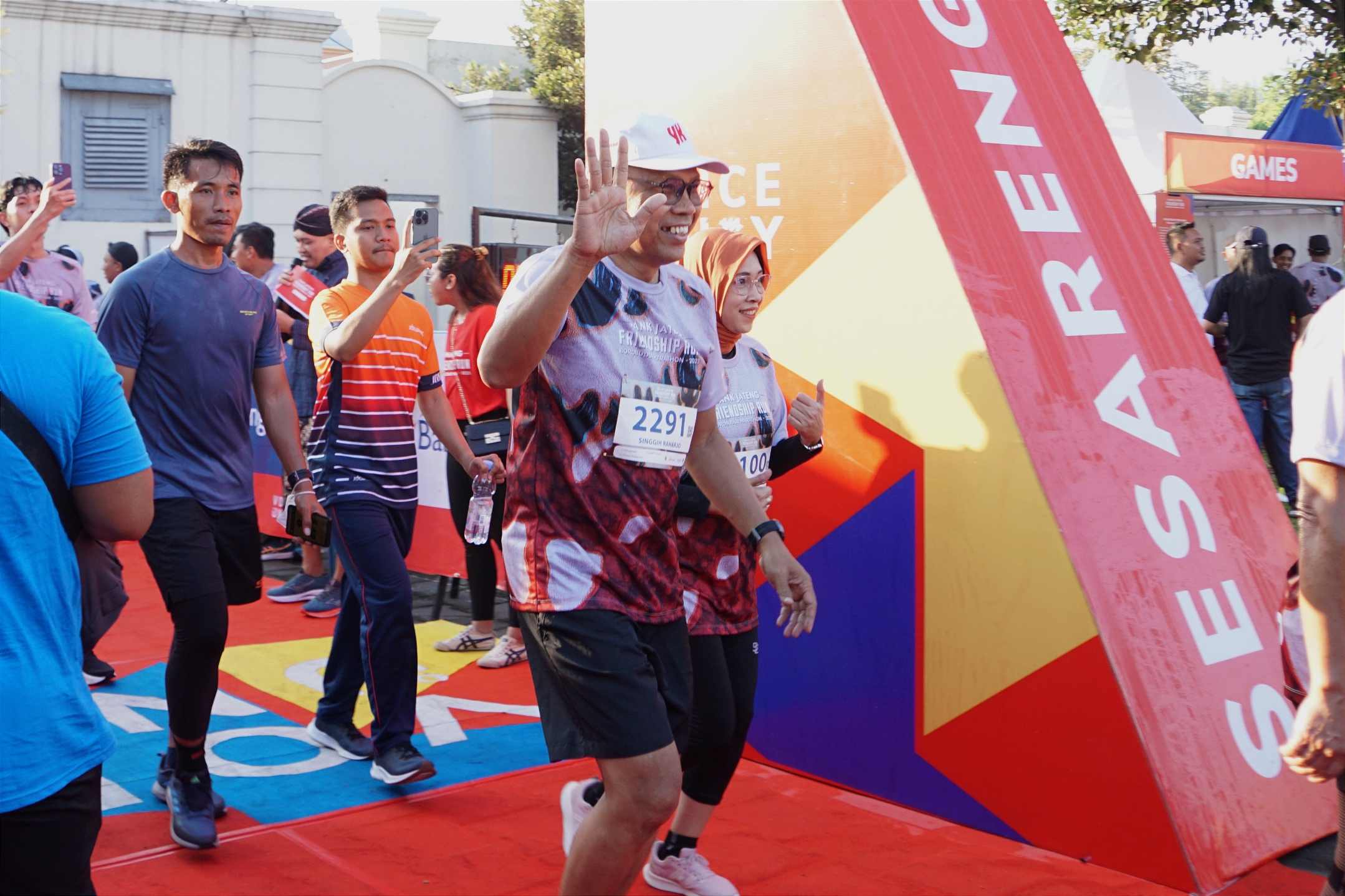 Menikmati Eksotika Kawasan Cagar Budaya di Kota Jogja dalam Friendship Run