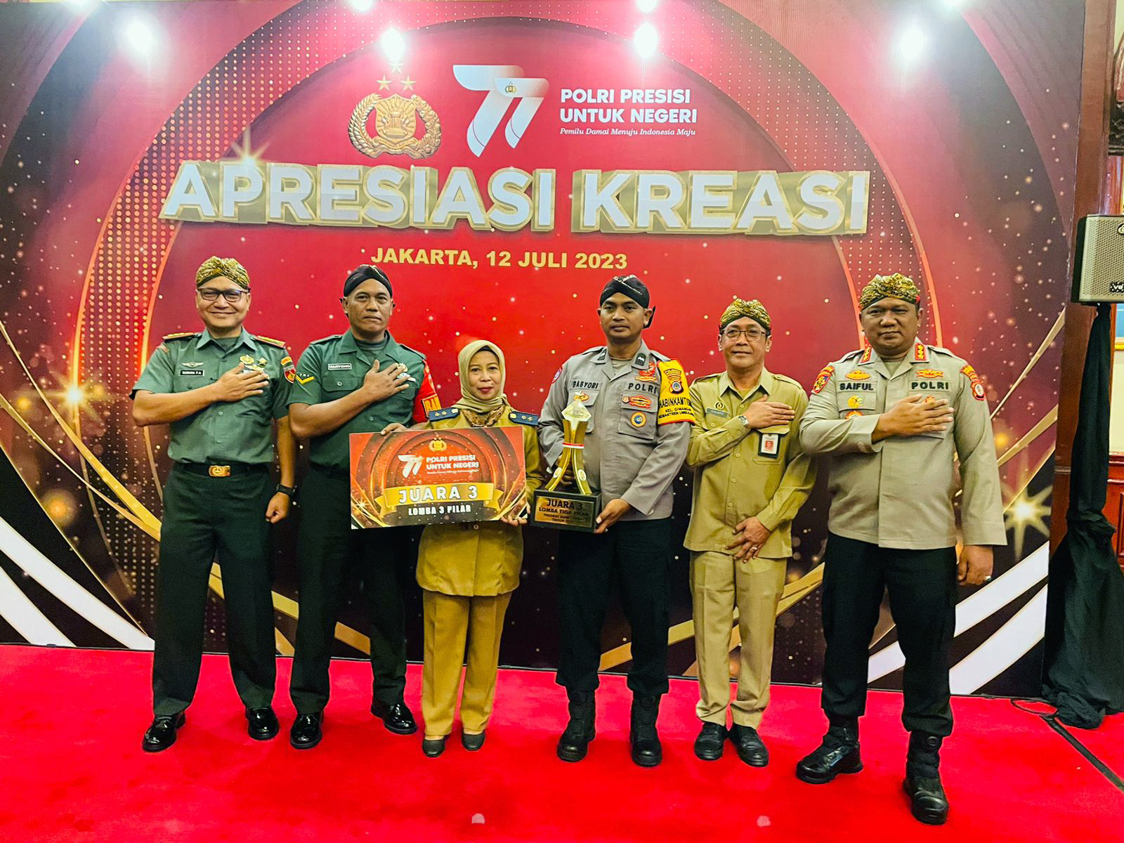 Sinergi Tiga Pilar Kelurahan Giwangan Raih Juara Nasional   