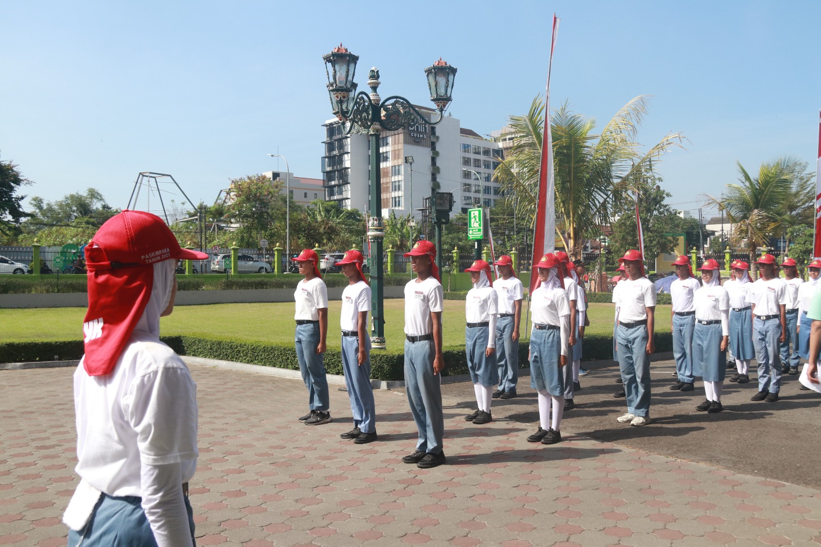 Tak Hanya Latihan Fisik, Capas Kota Yogya juga Dibekali Wawasan Kebangsaan