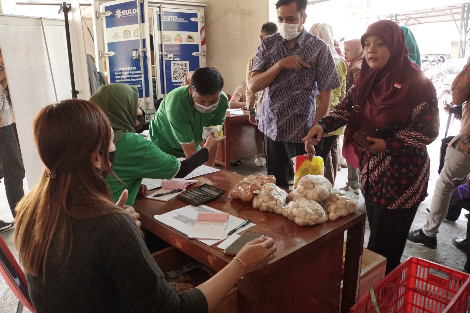 Bazar KORPRI Tawarkan Bahan Pokok di bawah Harga Pasar