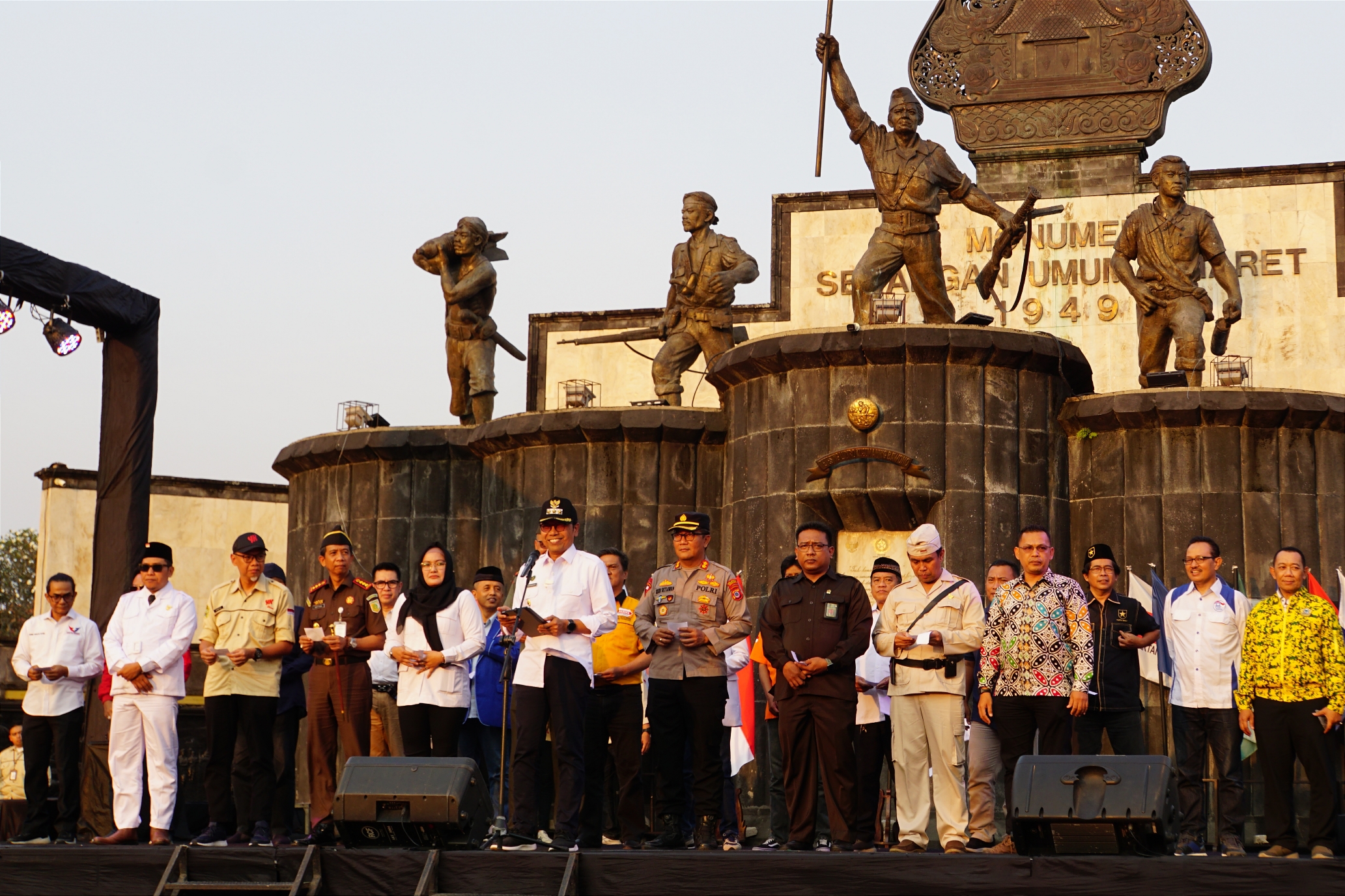 Deklarasi Pemilu Damai Komitmen Ciptakan Kerukunan Sambut Pesta Demokrasi