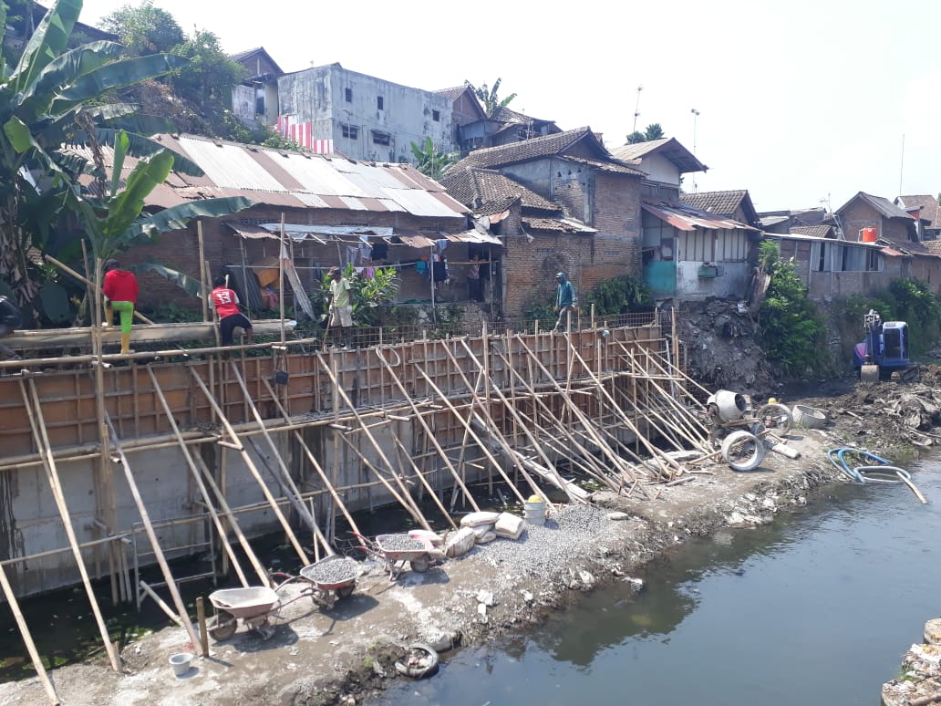 Perbaikan Tanggul Sungai di Kota Yogya Hadapi Musim Hujan