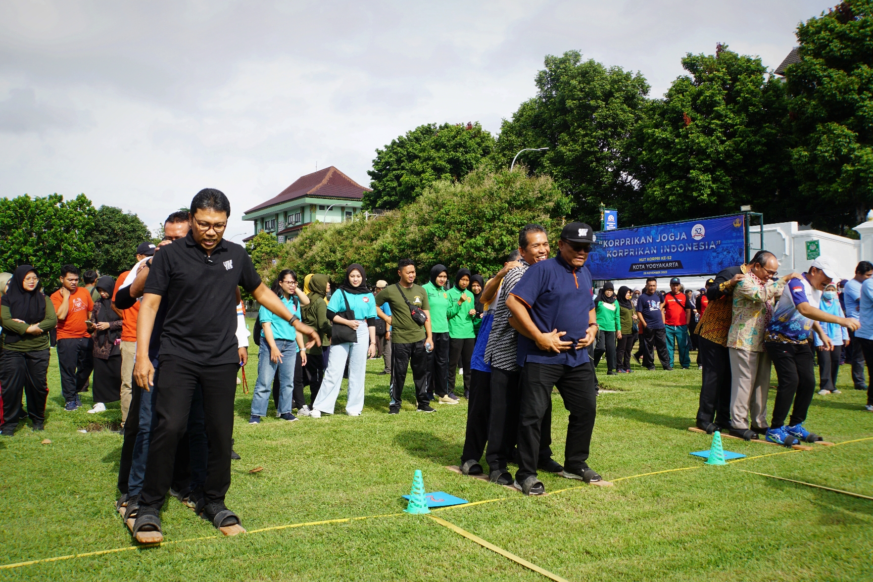 Lomba Olahraga Tradisional Meriahkan HUT ke-52 KORPRI Kota Yogya