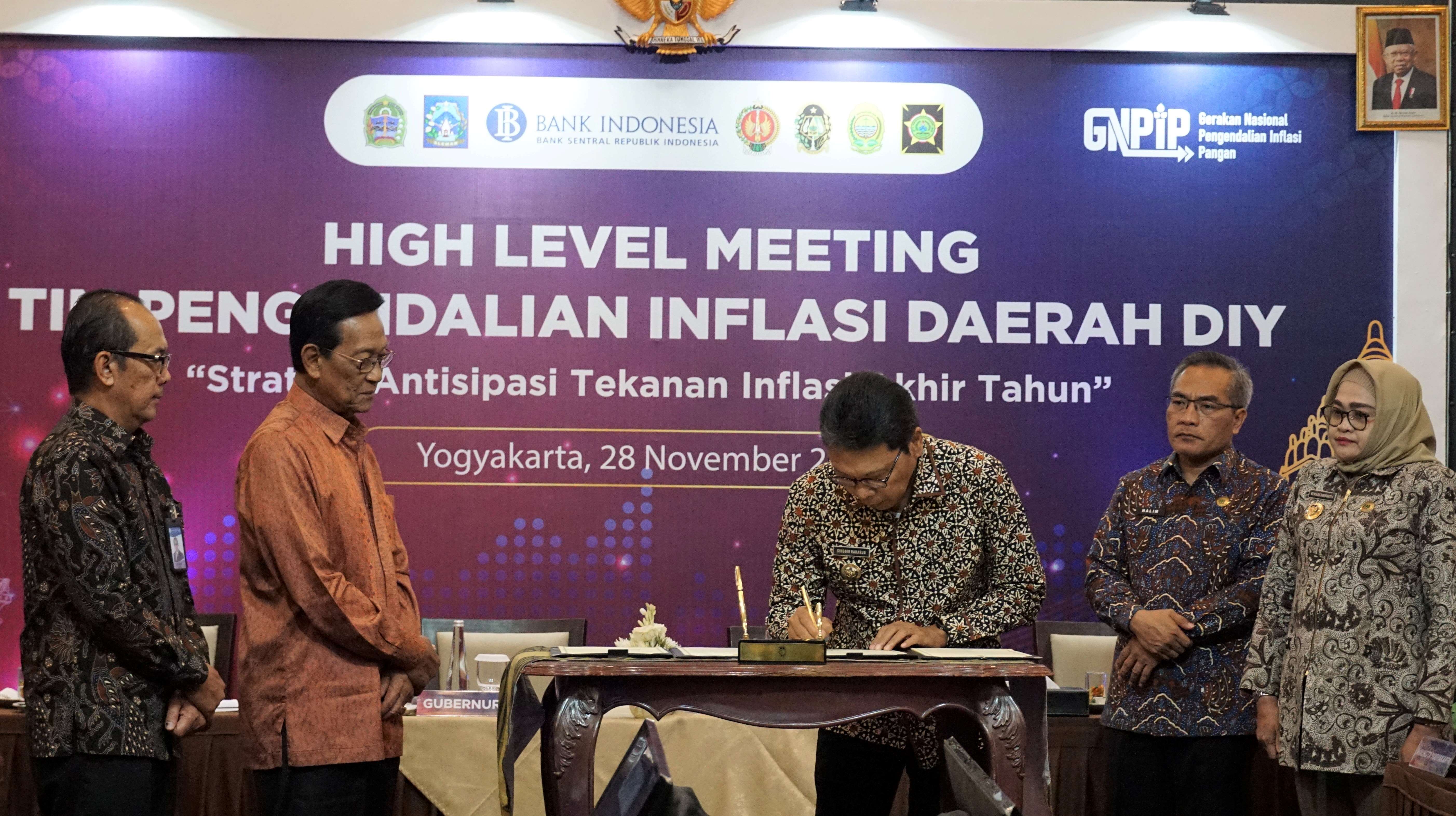 Pemkot Yogya Jalin Kerja Sama Jaga Pasokan Pangan dan Kendalikan Inflasi   