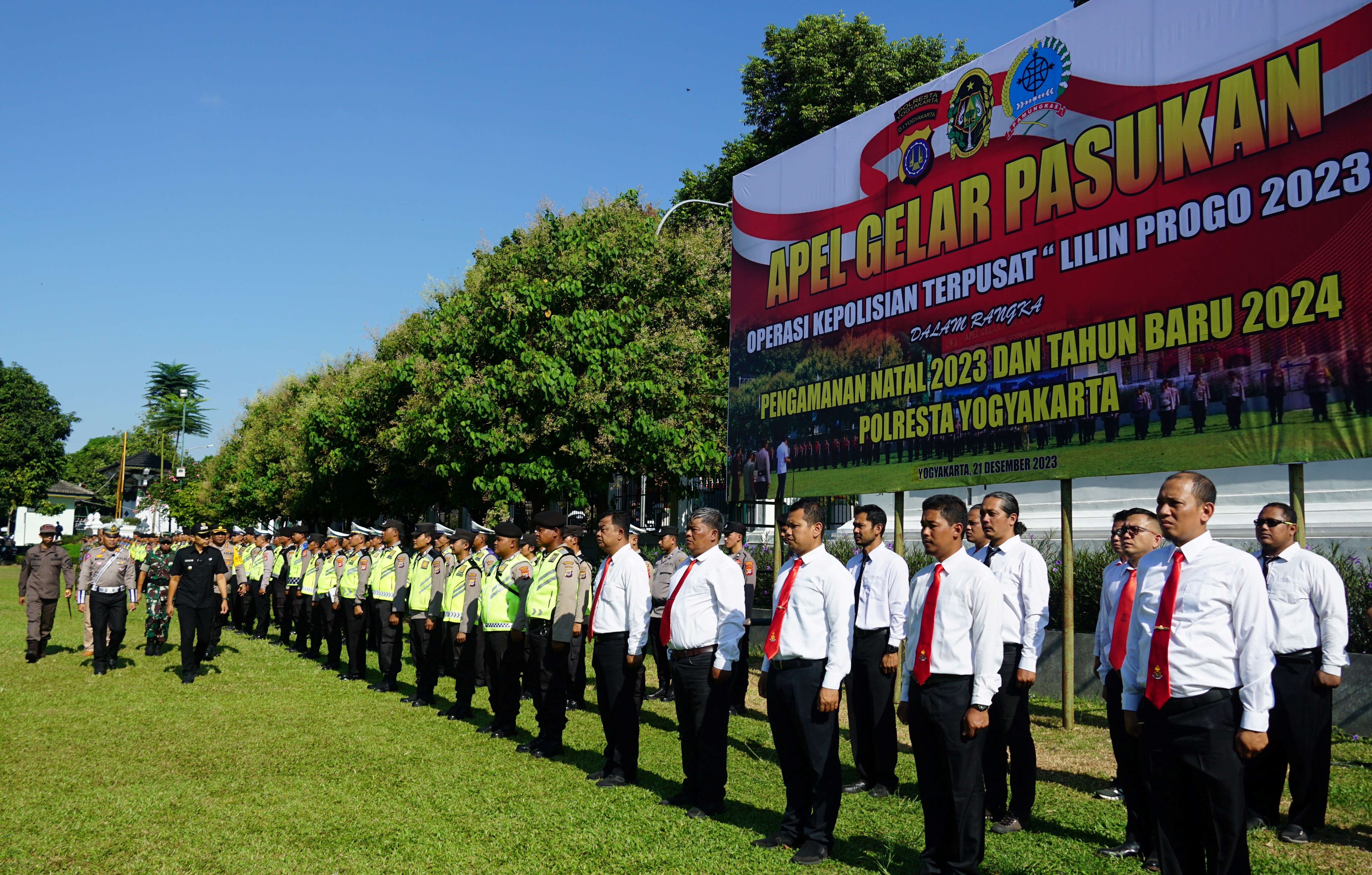 Sinergi Pemkot Yogya- Polresta-Kodim Siap Amankan Nataru   