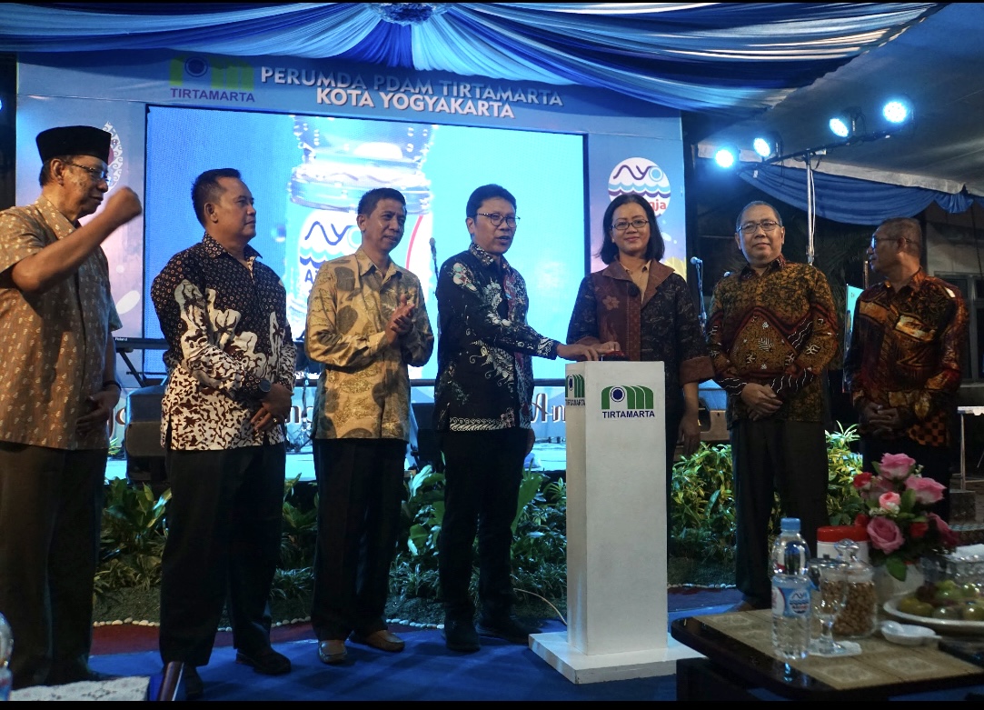 PDAM Tirtamarta Launching AirJogja, Air Minum Kemasan Menyehatkan