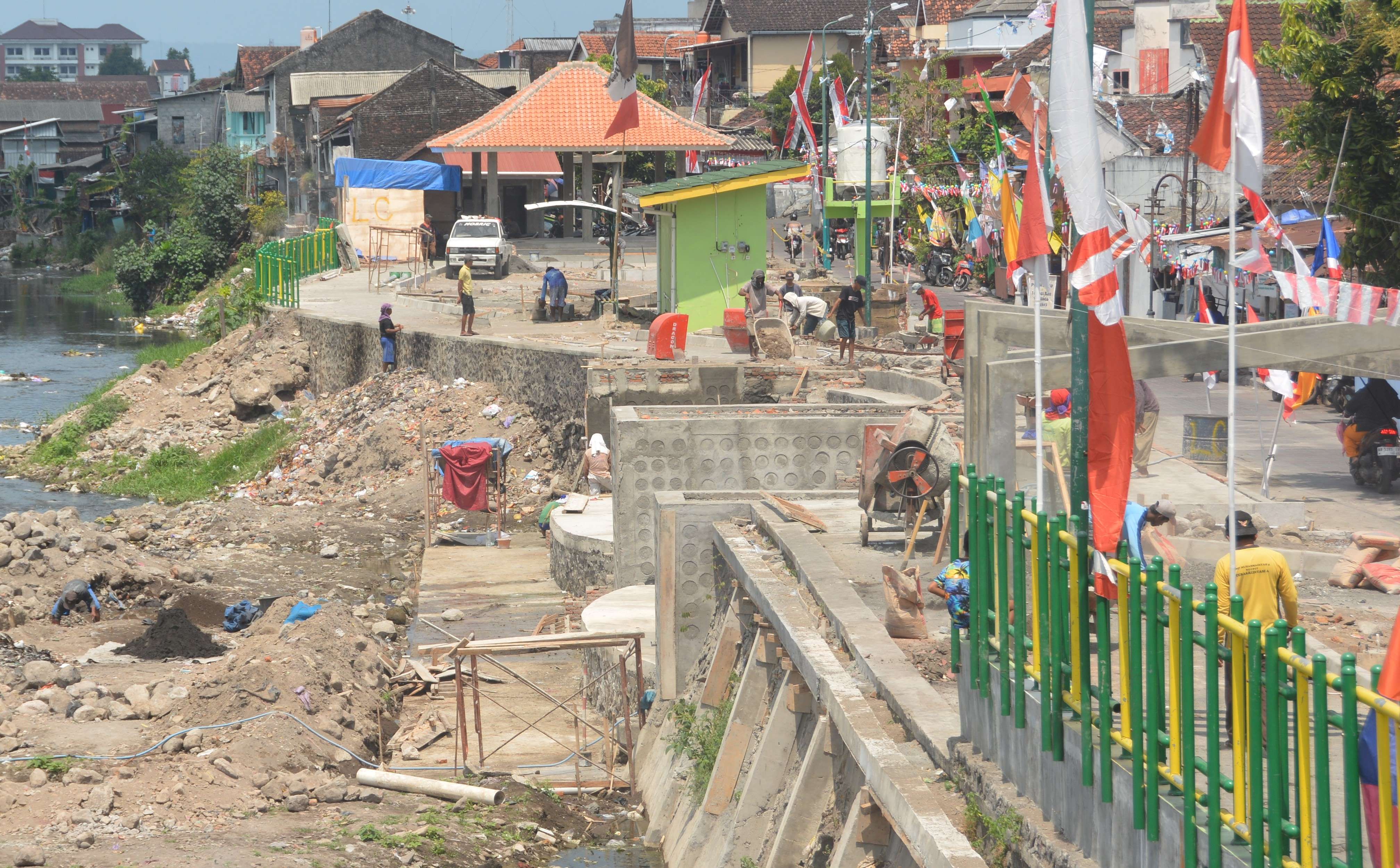 Tiga Talud Sungai di Kota Yogya Tahun Ini Diperbaiki