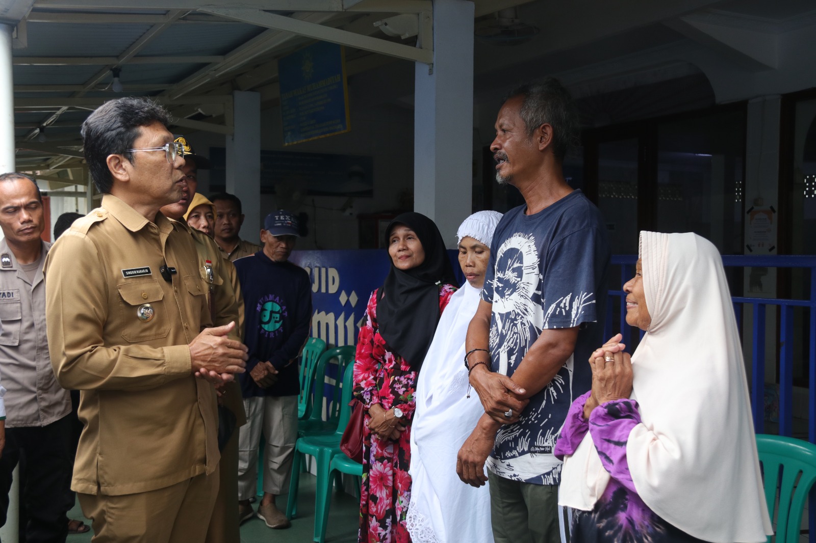 Pedagang Angkringan Korban Kebakaran di Pakuncen Terima Bantuan