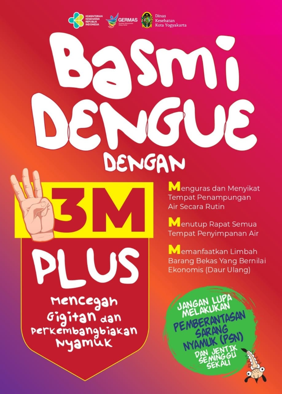 Waspada DBD, Gencarkan PSN dan 3M Plus