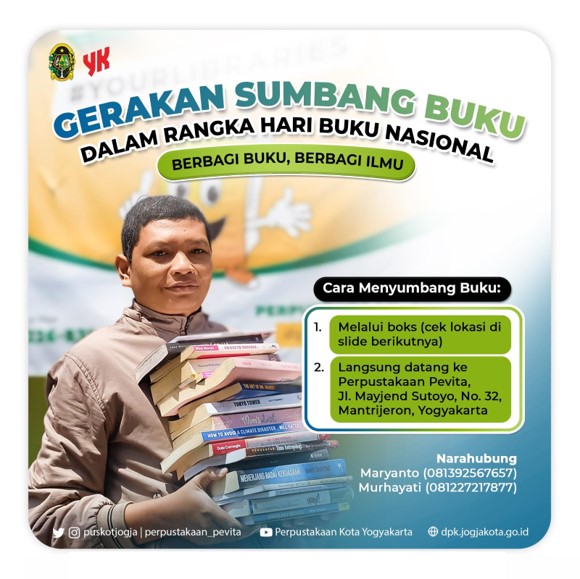 Pemkot Sediakan 12 Titik Gerakan Sumbang Buku