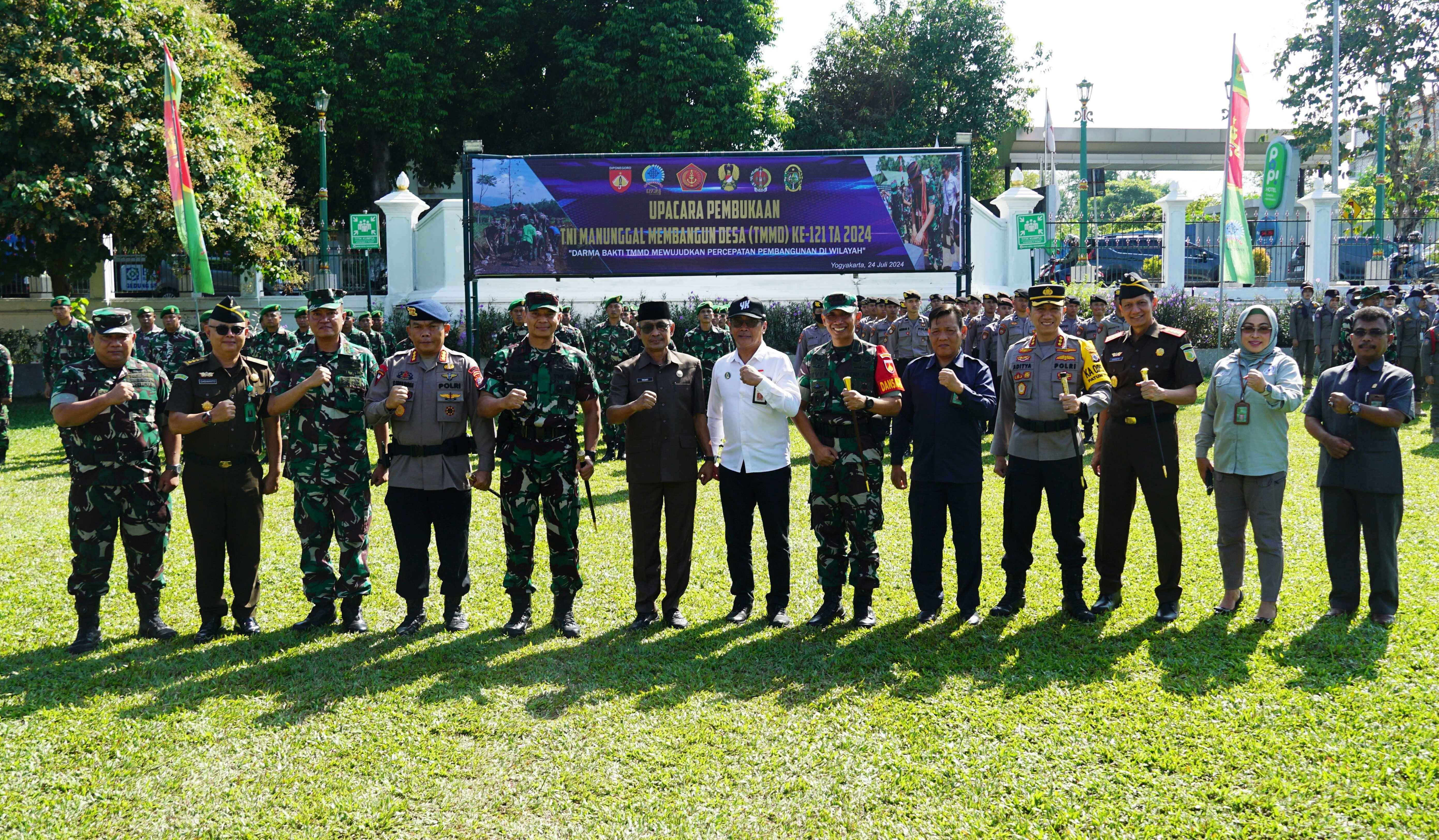 TMMD Reguler ke-121 Sasar Wilayah Kemantren Umbulharjo