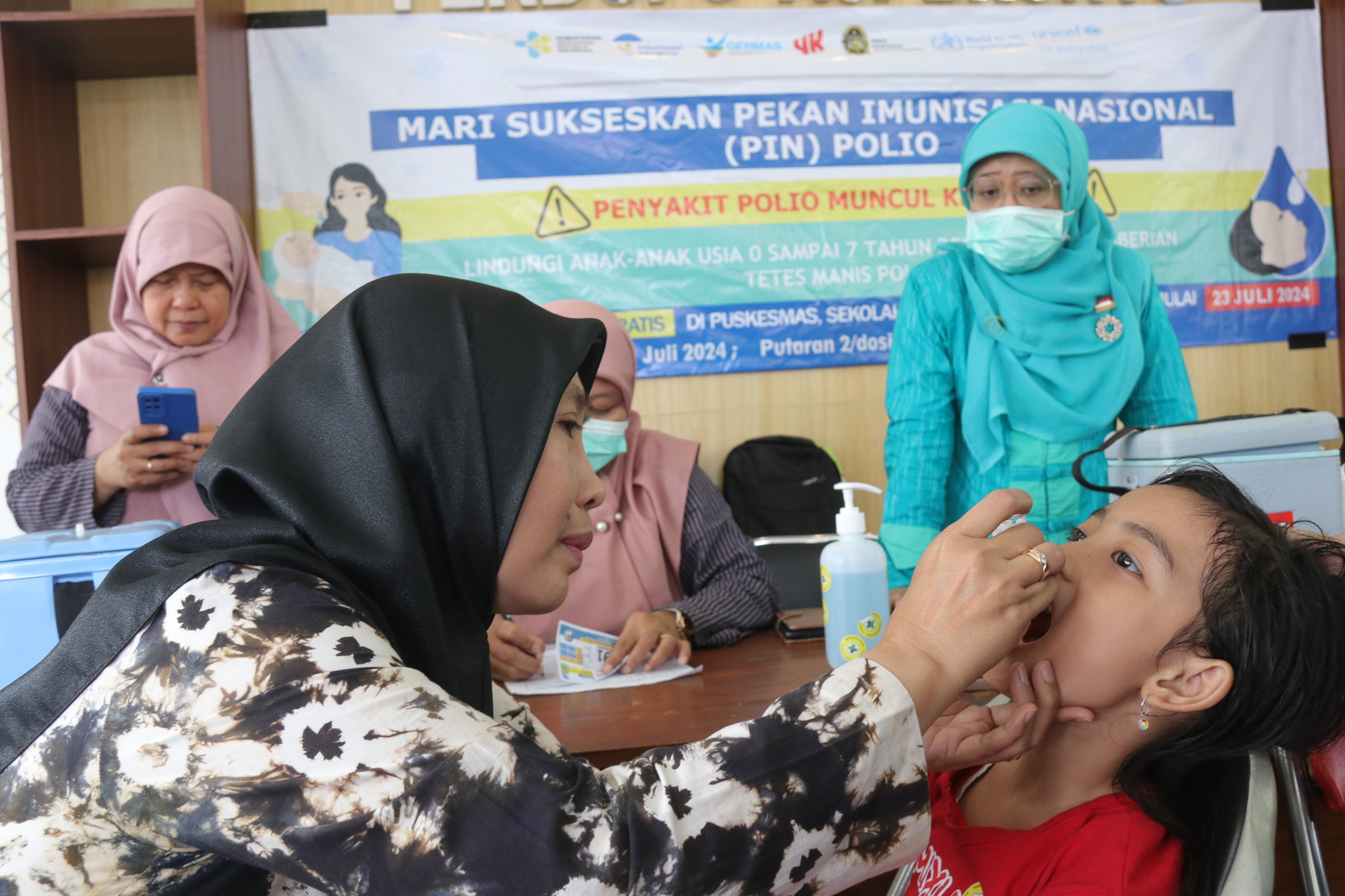 Pemkot Imbau Orang Tua Lengkapi Imunisasi Polio Tahap II