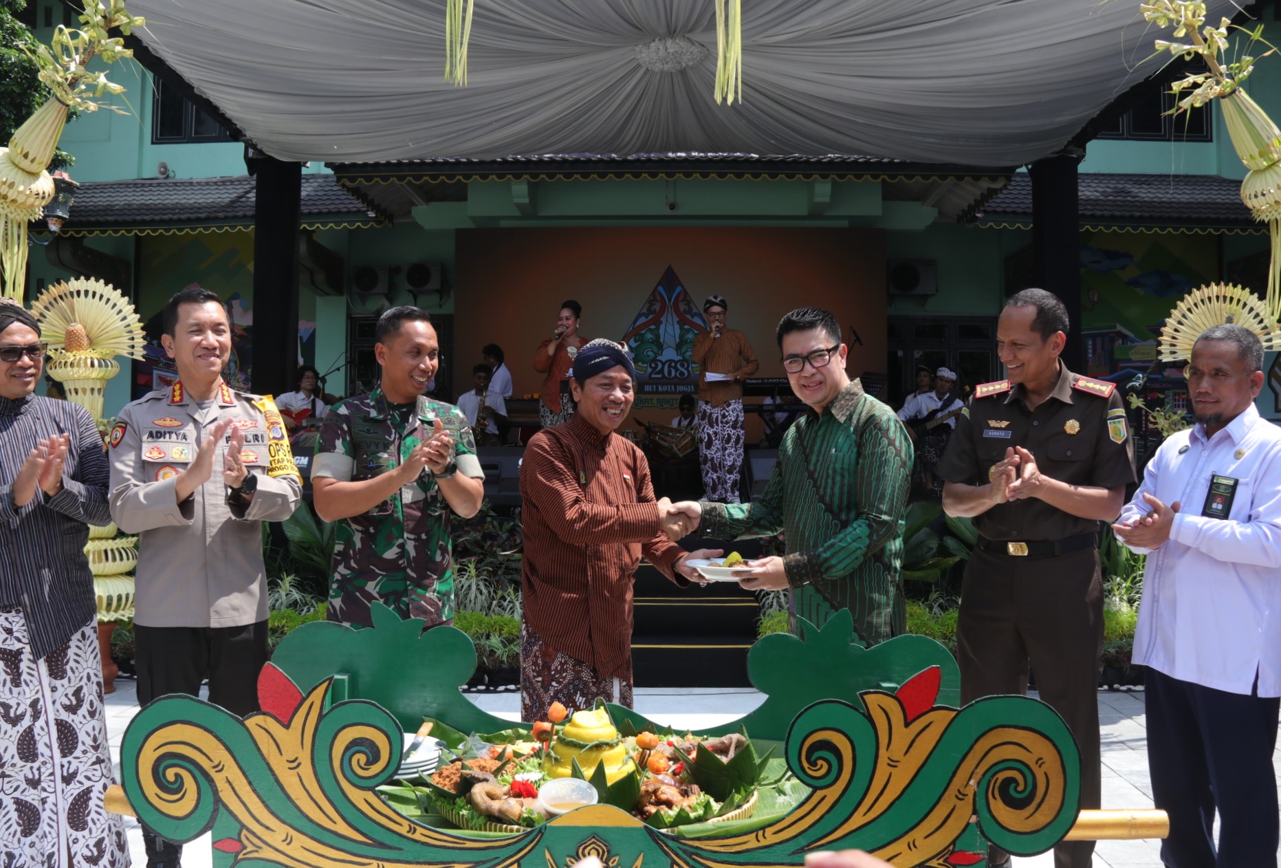 Tasyakuran dan Potong Tumpeng HUT ke-268 Kota Yogya