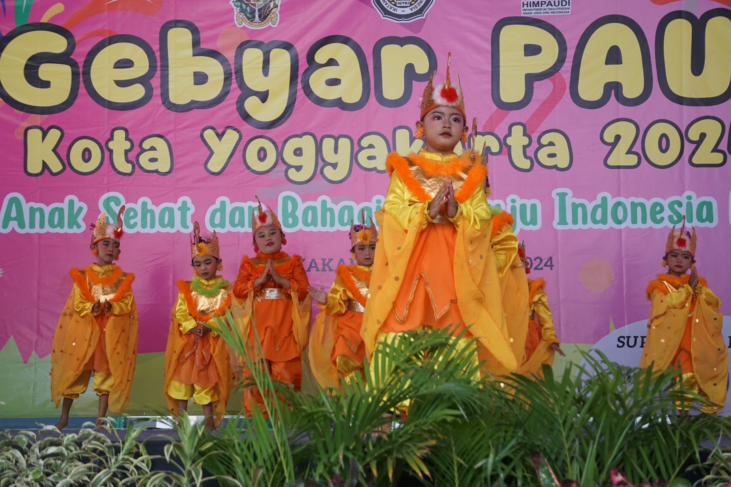 Flashmob Pilah Sampah Gebyar PAUD Ajarkan Anak Peduli Lingkungan