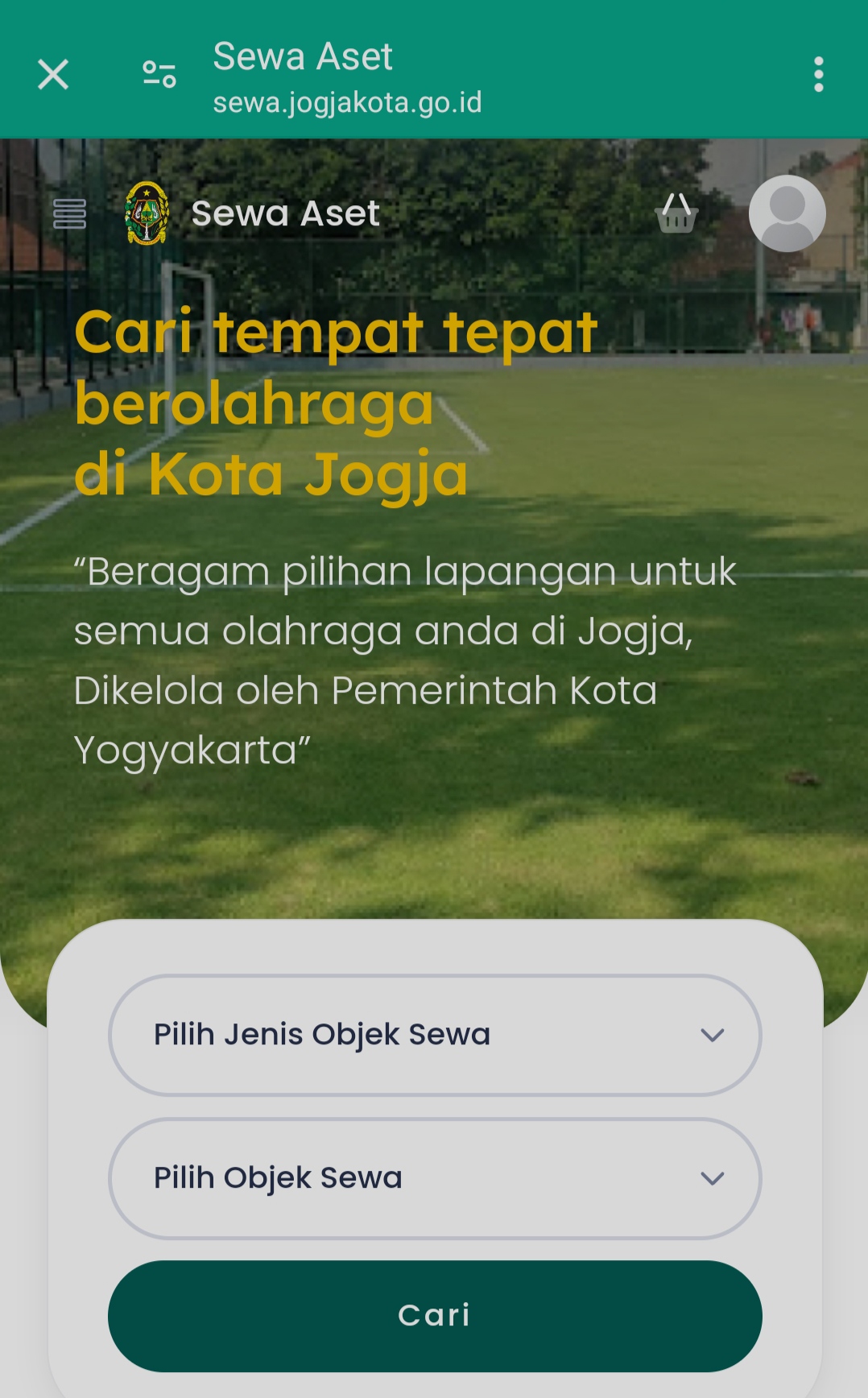 Sewa Lapangan dan GOR Pemkot Yogya Makin Mudah Lewat 'Sewa Aset' di JSS