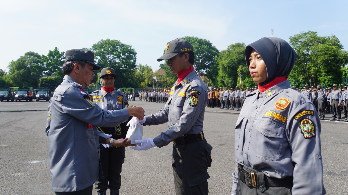 Dukung Kelancaran Pilkada, Satu TPS Dijaga Dua Linmas