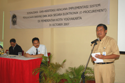 2008 PEMKOT YOGYAKARTA TERAPKAN E-PROCUREMENT